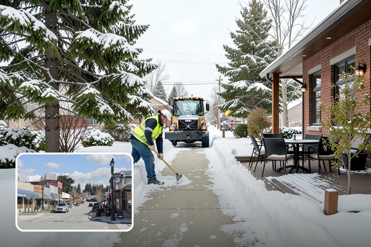 Deicer Restocking in Bothell, King County, WA - Prevents mid-storm shortages at entrances and lots