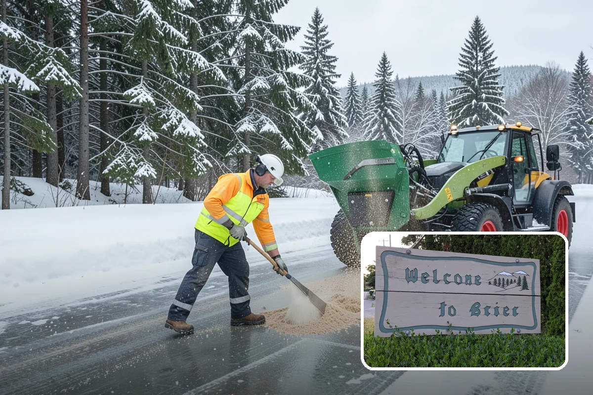 Deicer Restocking in Brier, Snohomish County, WA - Prevents mid-storm shortages at entrances and lots