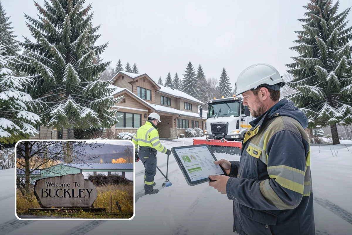 Deicer Restocking in Buckley, Pierce County, WA - Prevents mid-storm shortages at entrances and lots