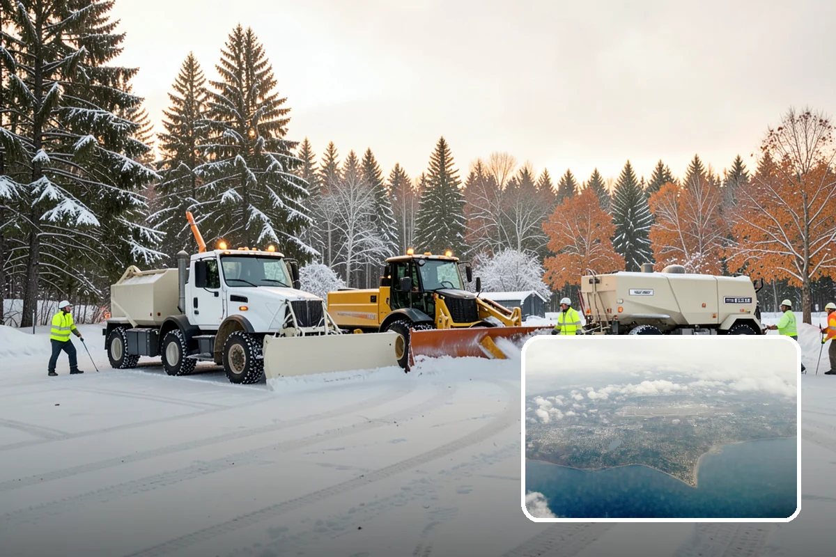 Deicer Restocking in Burien, King County, WA - Prevents mid-storm shortages at entrances and lots