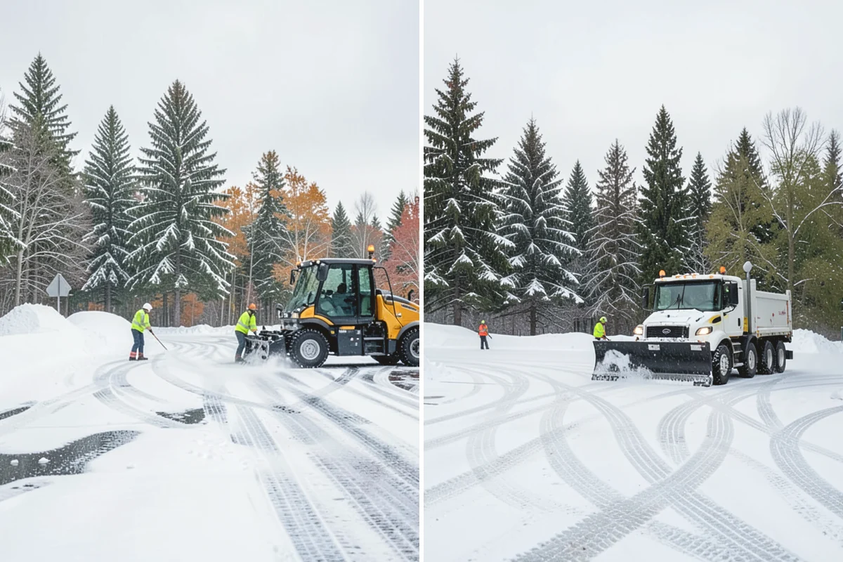 Deicer Restocking in Burlington, Skagit County, WA - Inventory current deicer levels across the property