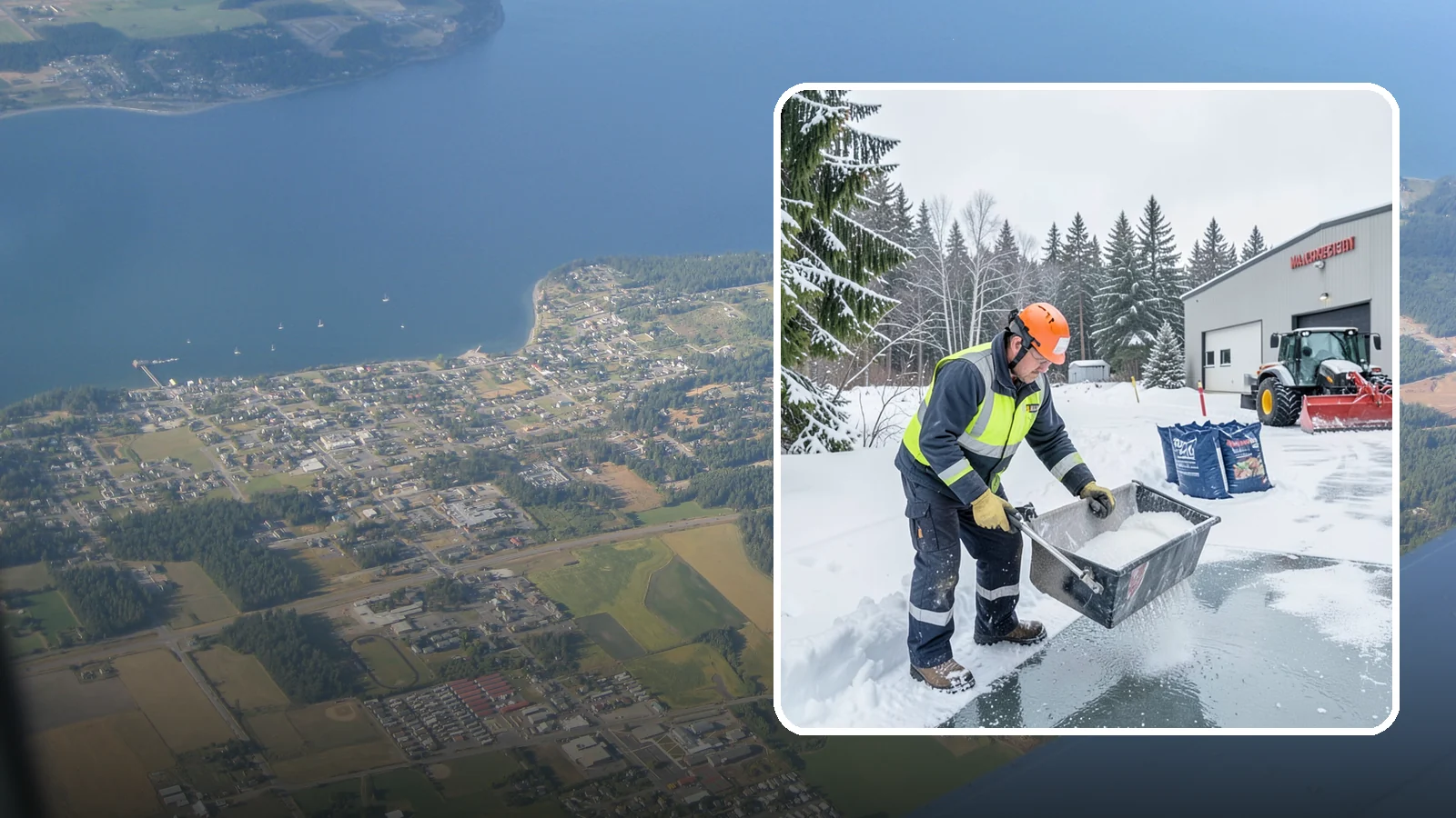 Deicer Restocking in Coupeville, Island County, WA - Deicer restocking keeps bagged and bulk products replenished across your site so no zone goes untreated mid-storm.