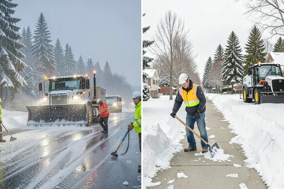Deicer Restocking in Covington, King County, WA - Inventory current deicer levels across the property