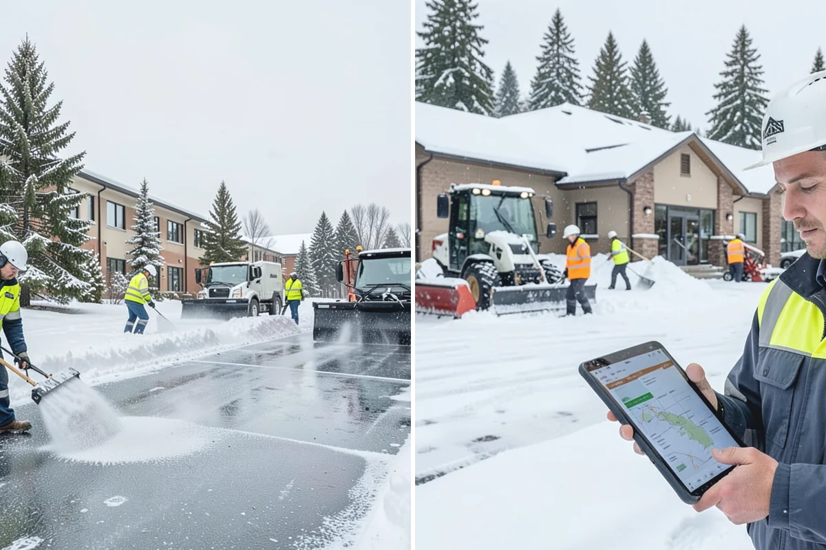 Deicer Restocking in Des Moines, King County, WA - Inventory current deicer levels across the property