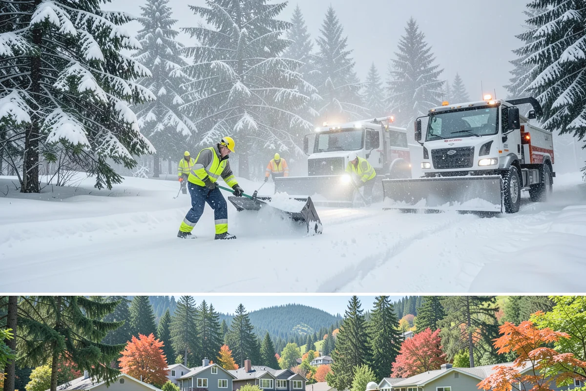Deicer Restocking in Fircrest, Pierce County, WA - Deicer restocking runs from the first fall freezes through the last spring cold spell as supplies deplete.