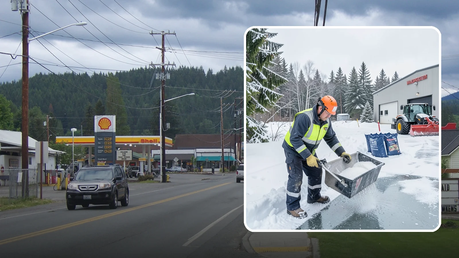 Deicer Restocking in Granite Falls, Snohomish County, WA - Deicer restocking keeps bagged and bulk products replenished across your site so no zone goes untreated mid-storm.