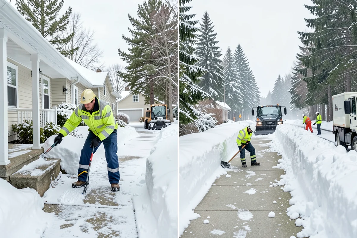 Deicer Restocking in Hunts Point, King County, WA - Inventory current deicer levels across the property