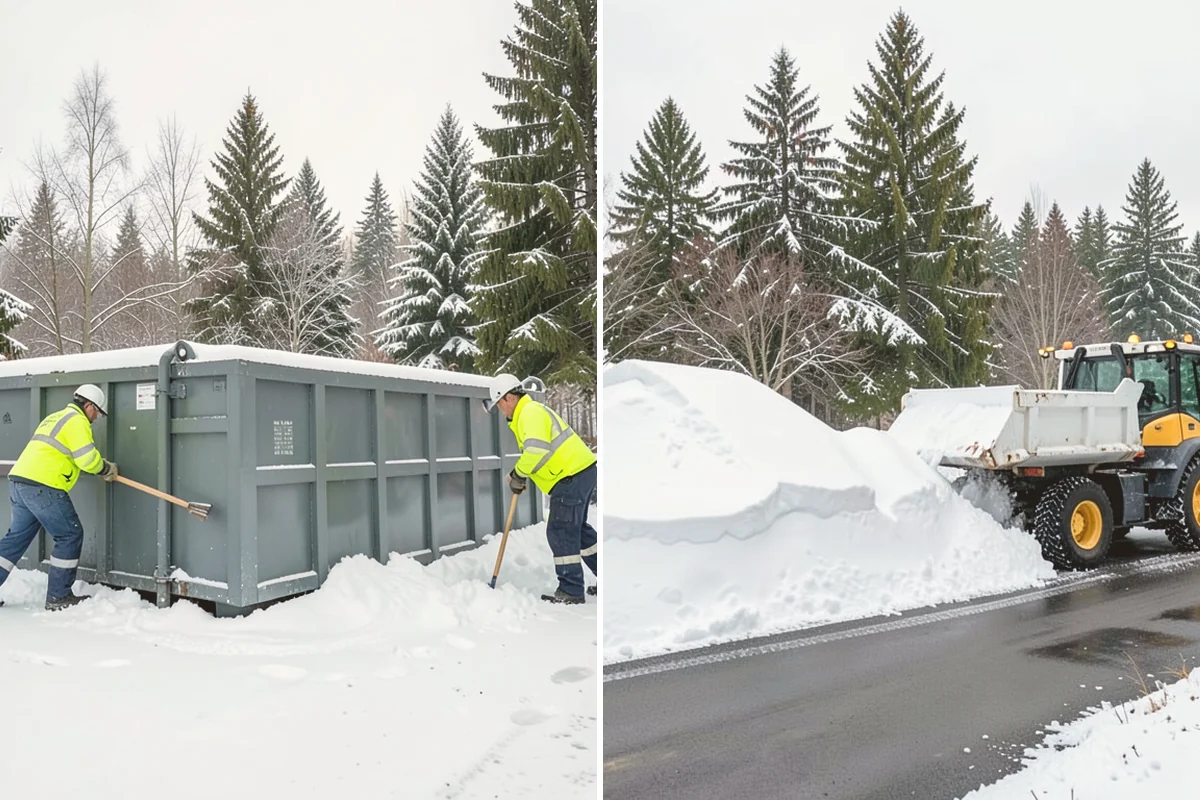 Deicer Restocking in Index, Snohomish County, WA - Inventory current deicer levels across the property