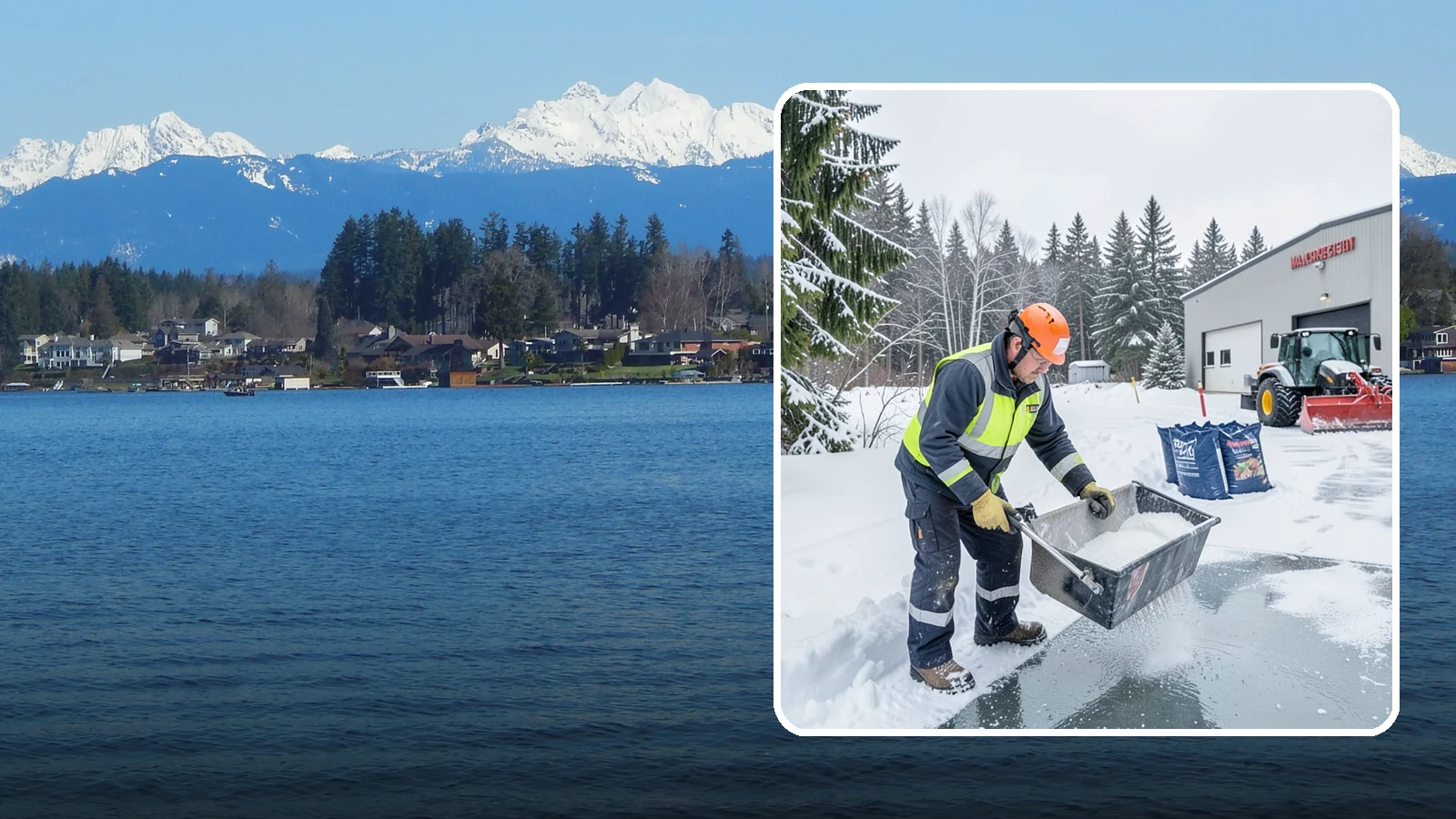 Deicer Restocking in Lake Stevens, Snohomish County, WA - Deicer restocking keeps bagged and bulk products replenished across your site so no zone goes untreated mid-storm.