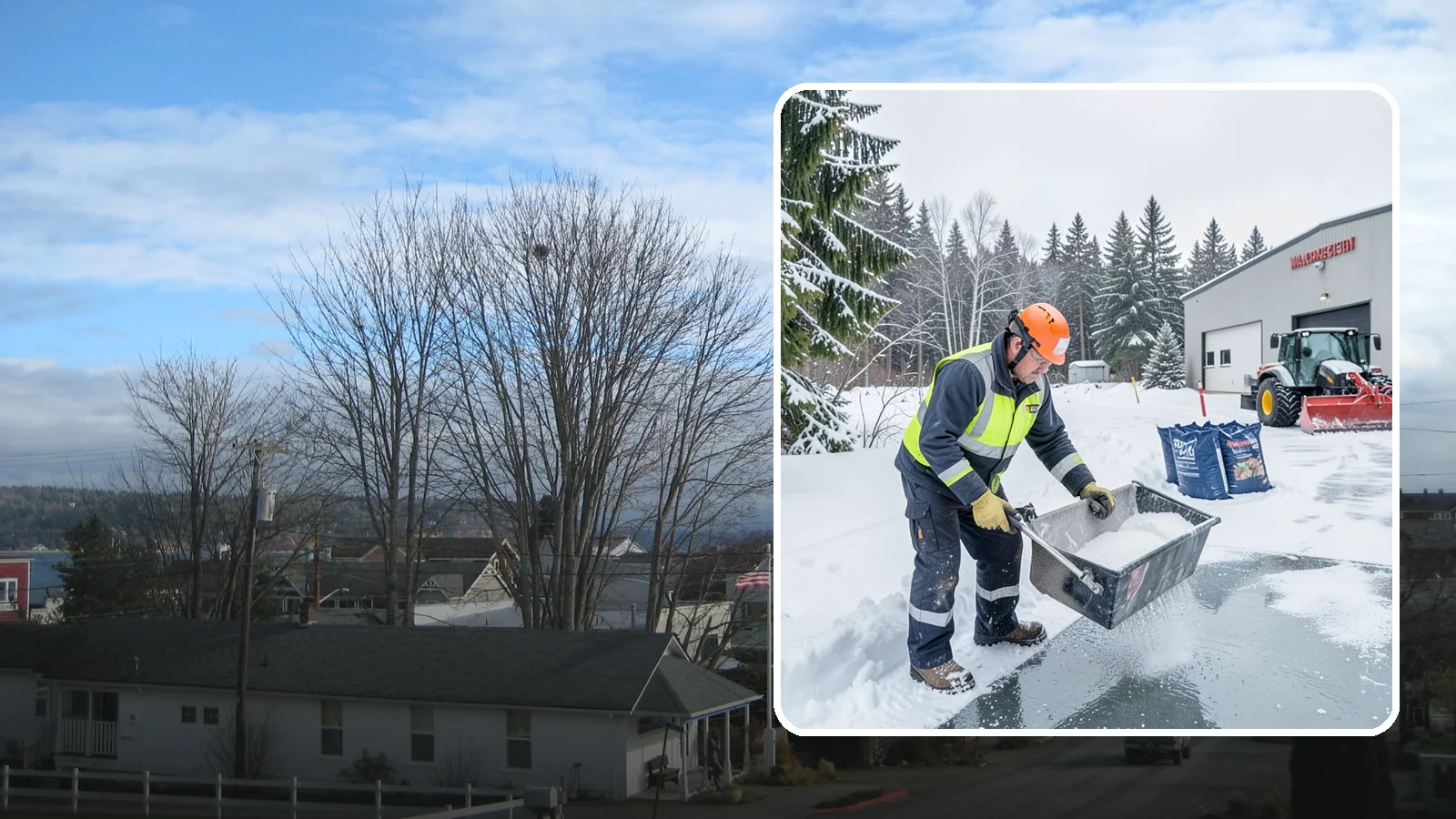 Deicer Restocking in Langley, Island County, WA - Deicer restocking keeps bagged and bulk products replenished across your site so no zone goes untreated mid-storm.