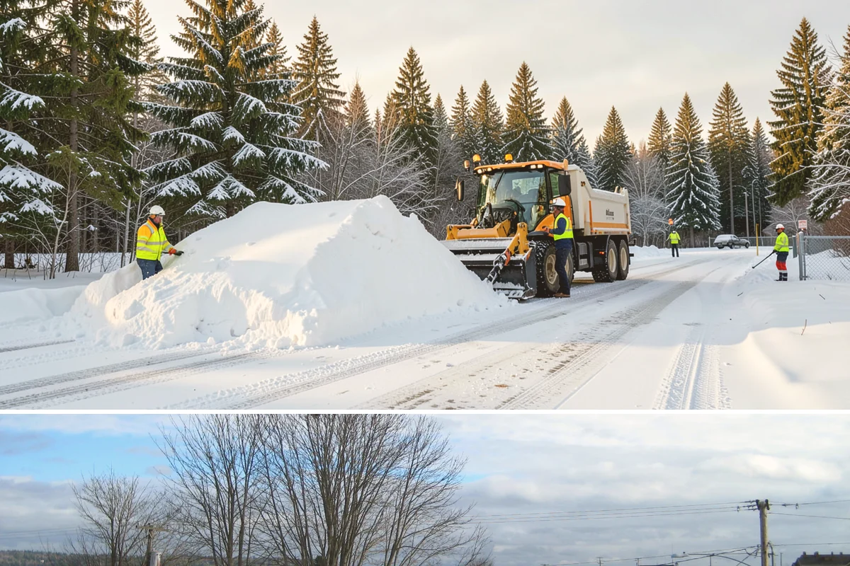 Deicer Restocking in Langley, Island County, WA - Deicer restocking runs from the first fall freezes through the last spring cold spell as supplies deplete.