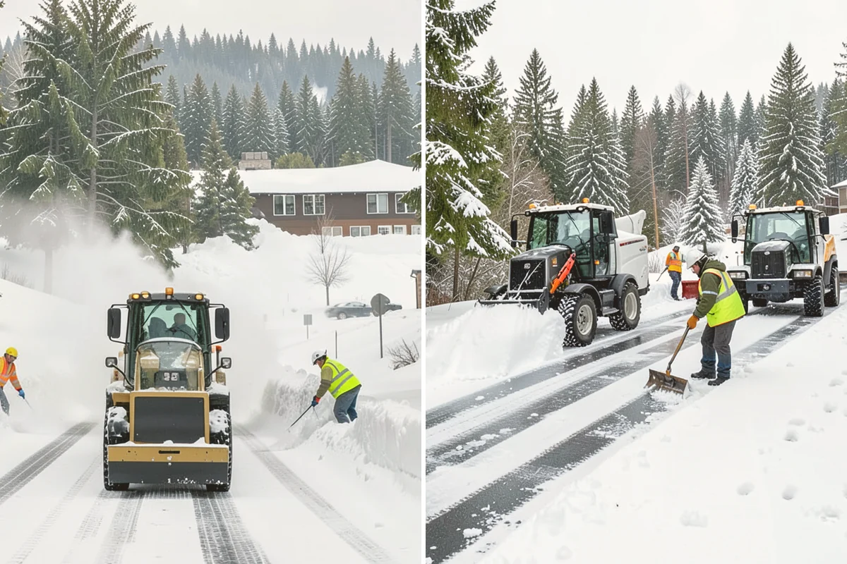 Deicer Restocking in Lynnwood, Snohomish County, WA - Inventory current deicer levels across the property