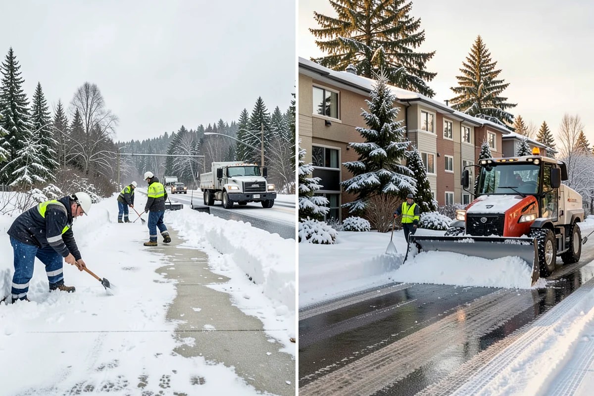 Deicer Restocking in Maple Valley, King County, WA - Inventory current deicer levels across the property