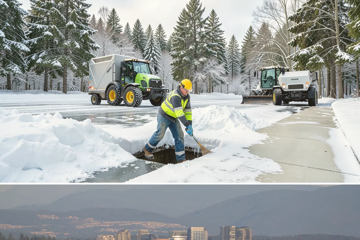 Deicer Restocking in Medina, King County, WA - Deicer restocking runs from the first fall freezes through the last spring cold spell as supplies deplete.
