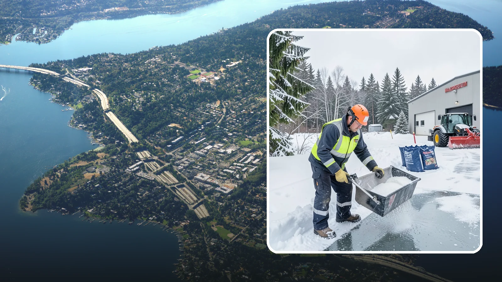 Deicer Restocking in Mercer Island, King County, WA - Deicer restocking keeps bagged and bulk products replenished across your site so no zone goes untreated mid-storm.