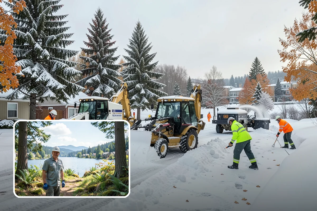 Deicer Restocking in Milton, King County, WA - Prevents mid-storm shortages at entrances and lots