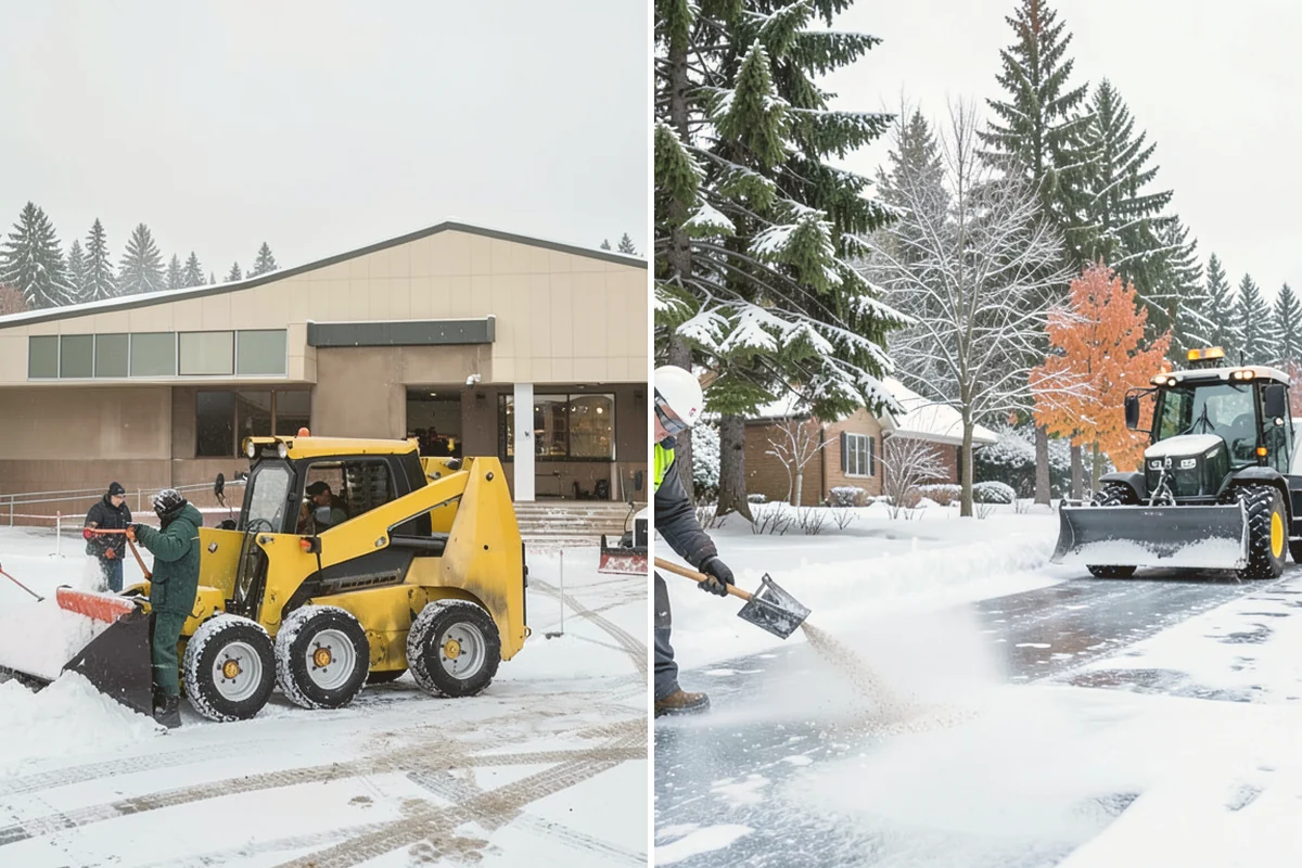 Deicer Restocking in Milton, King County, WA - Inventory current deicer levels across the property
