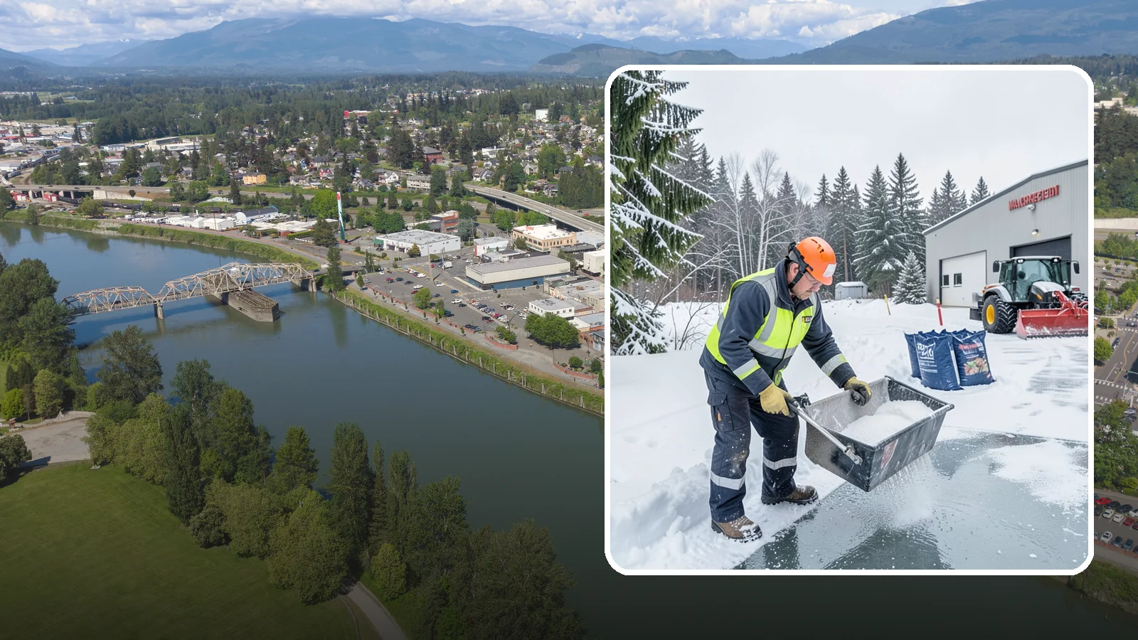 Deicer Restocking in Mount Vernon, Skagit County, WA - Deicer restocking keeps bagged and bulk products replenished across your site so no zone goes untreated mid-storm.