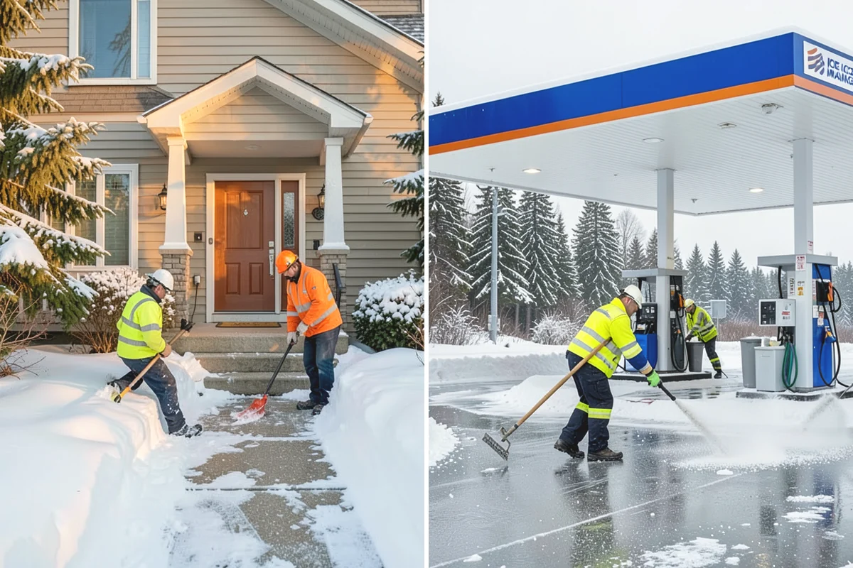 Deicer Restocking in Mukilteo, Snohomish County, WA - Inventory current deicer levels across the property