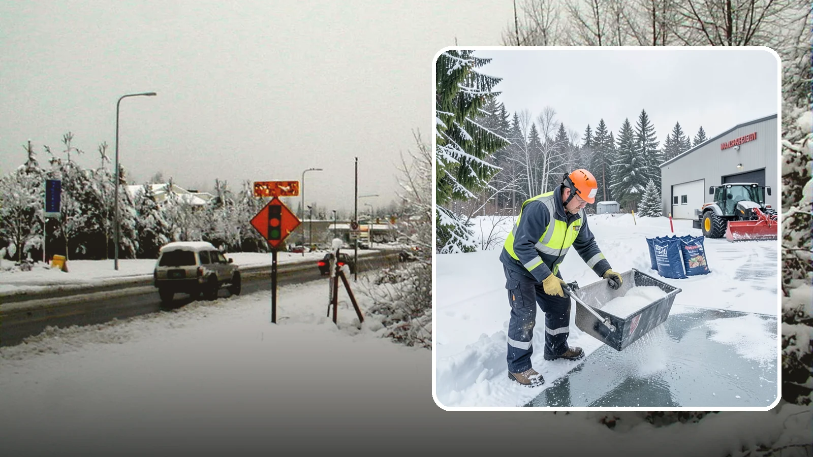 Deicer Restocking in Newcastle, King County, WA - Deicer restocking keeps bagged and bulk products replenished across your site so no zone goes untreated mid-storm.
