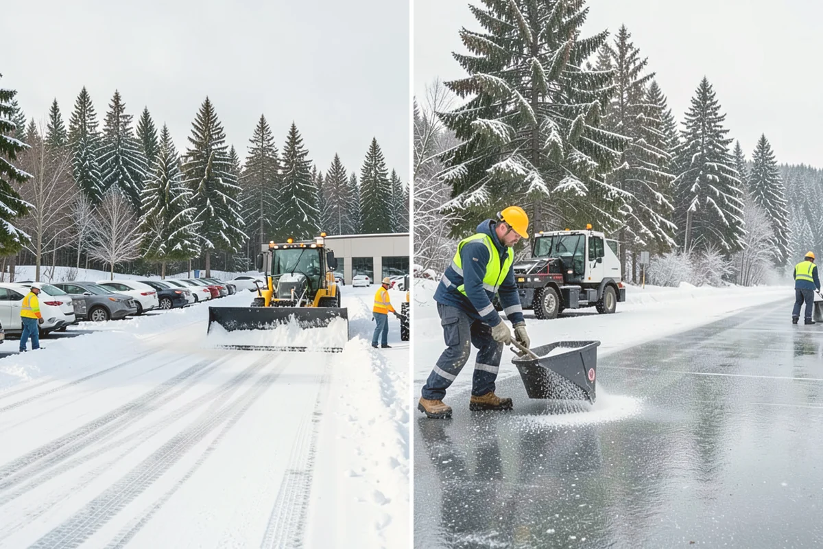 Deicer Restocking in Newcastle, King County, WA - Inventory current deicer levels across the property
