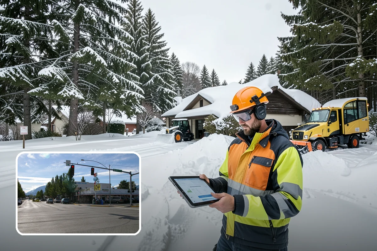 Deicer Restocking in North Bend, King County, WA - Prevents mid-storm shortages at entrances and lots