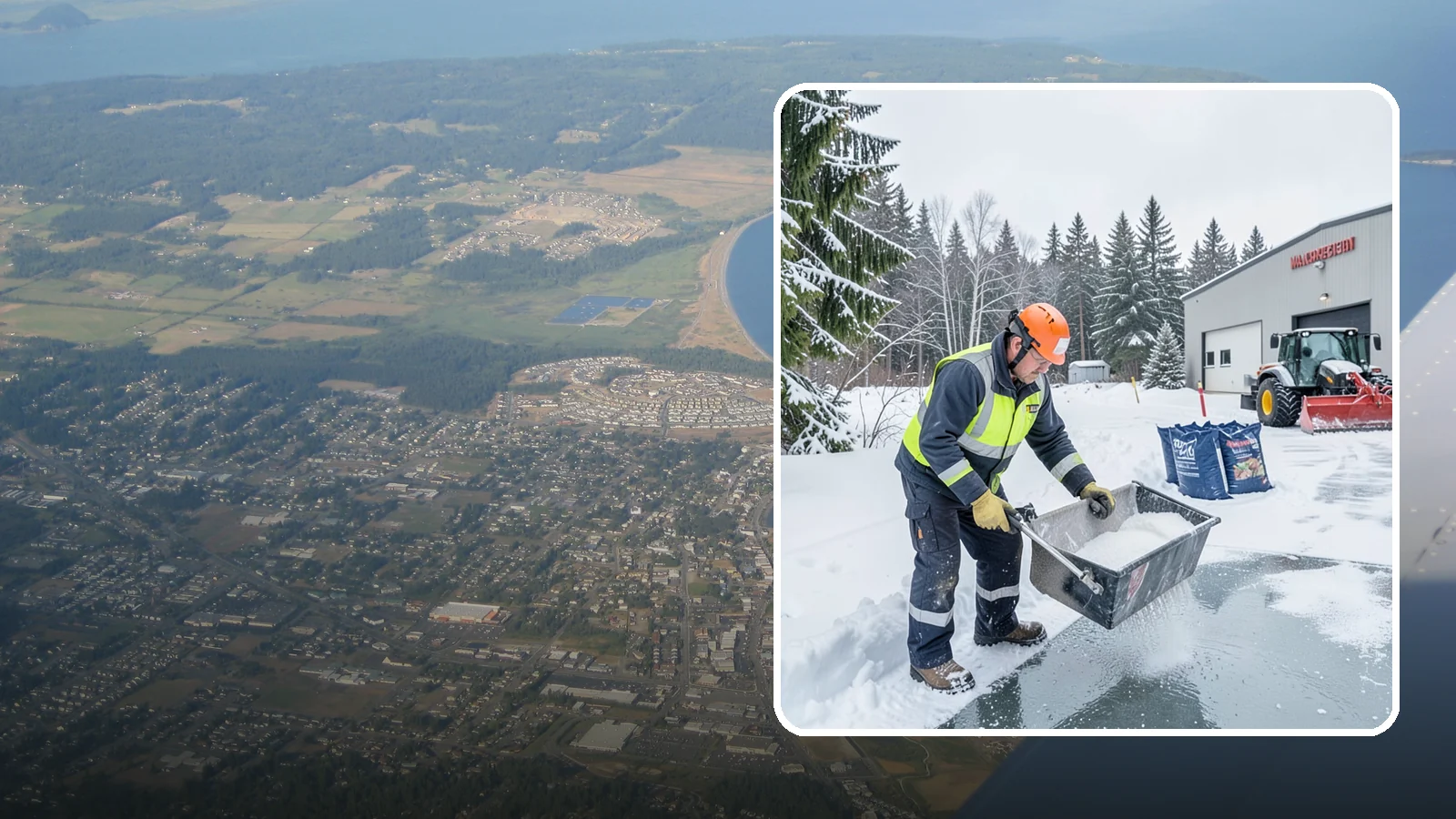 Deicer Restocking in Oak Harbor, Island County, WA - Deicer restocking keeps bagged and bulk products replenished across your site so no zone goes untreated mid-storm.