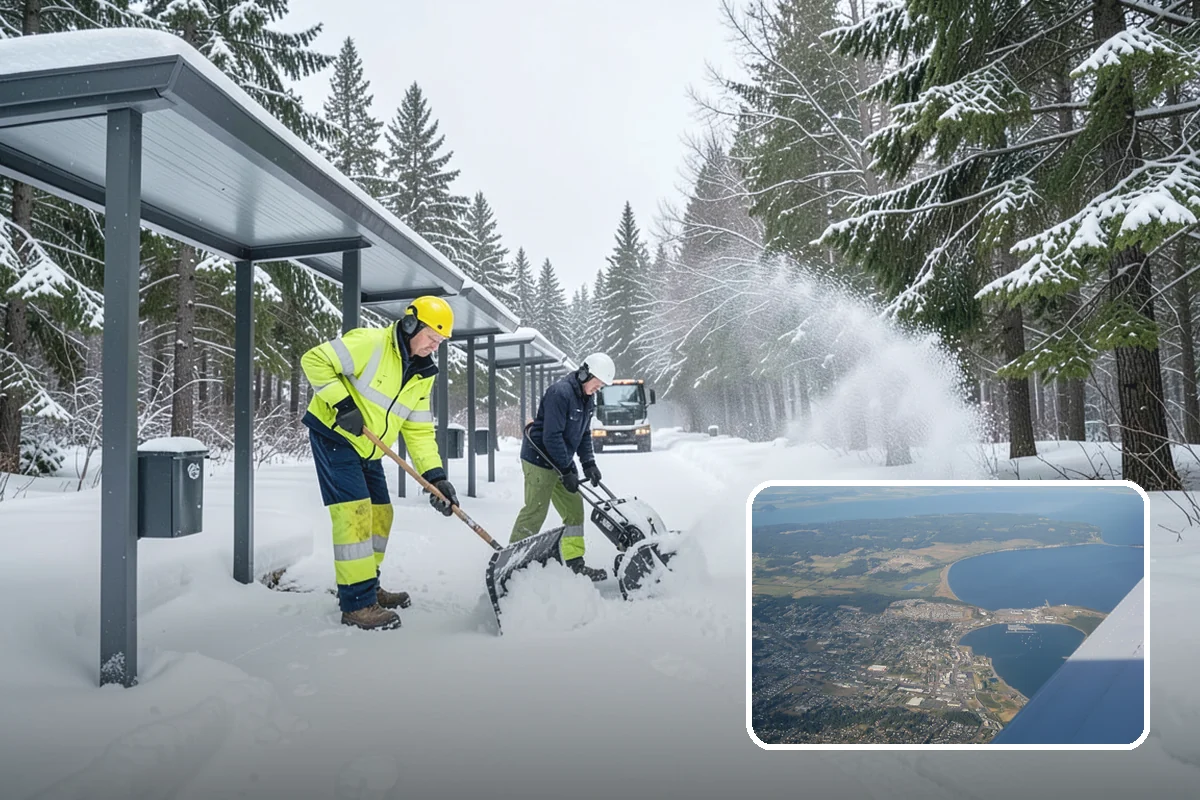 Deicer Restocking in Oak Harbor, Island County, WA - Prevents mid-storm shortages at entrances and lots