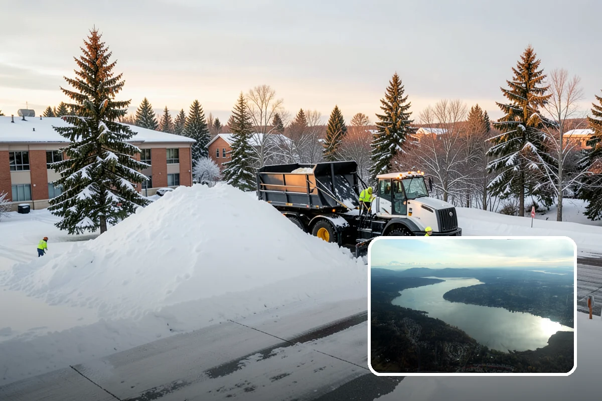 Deicer Restocking in Sammamish, King County, WA - Prevents mid-storm shortages at entrances and lots