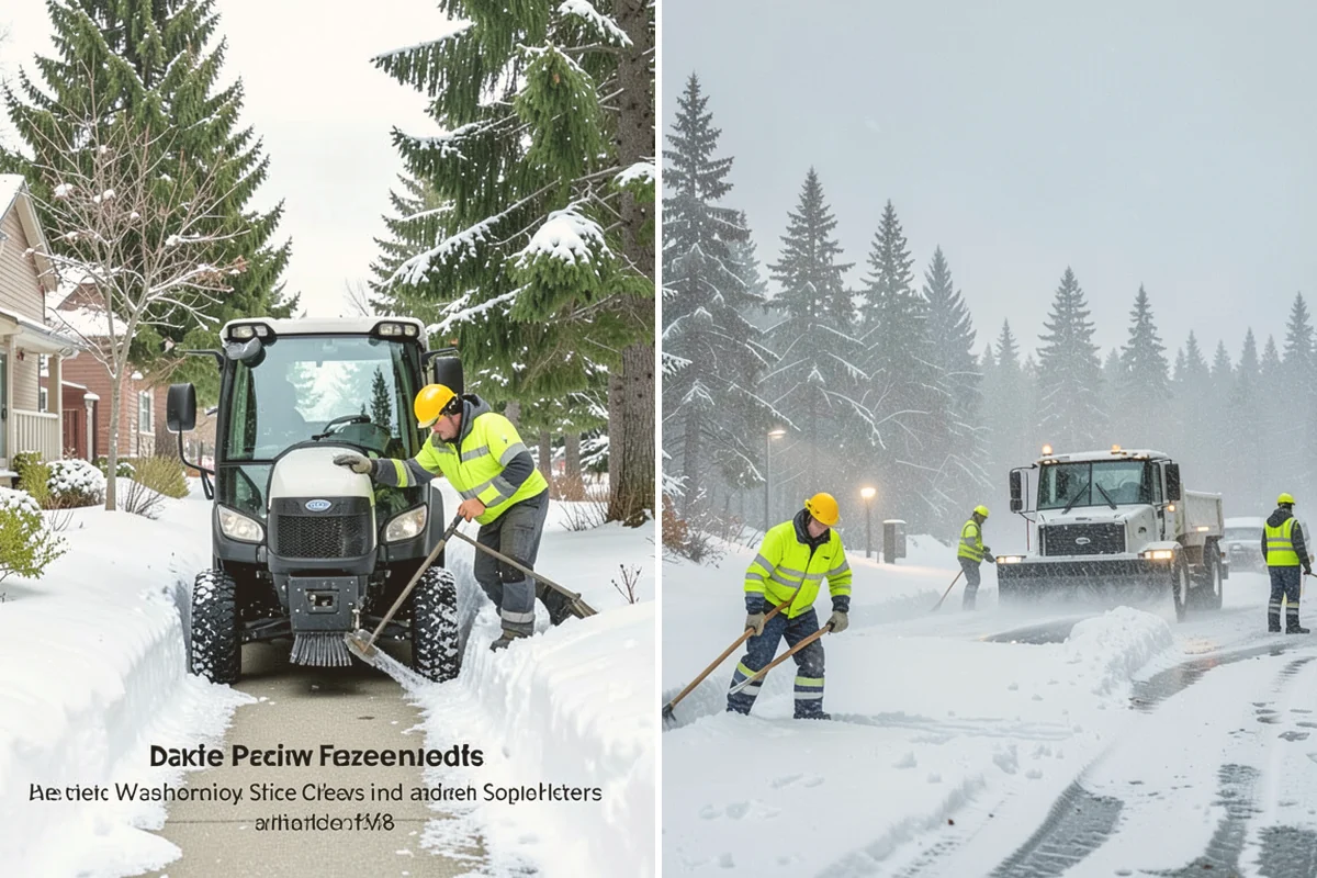 Deicer Restocking in Sammamish, King County, WA - Inventory current deicer levels across the property