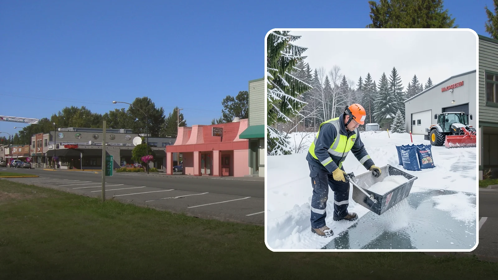 Deicer Restocking in Snoqualmie, King County, WA - Deicer restocking keeps bagged and bulk products replenished across your site so no zone goes untreated mid-storm.