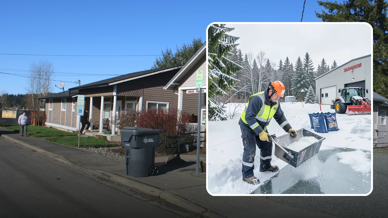 Deicer Restocking in South Prairie, Pierce County, WA - Deicer restocking keeps bagged and bulk products replenished across your site so no zone goes untreated mid-storm.