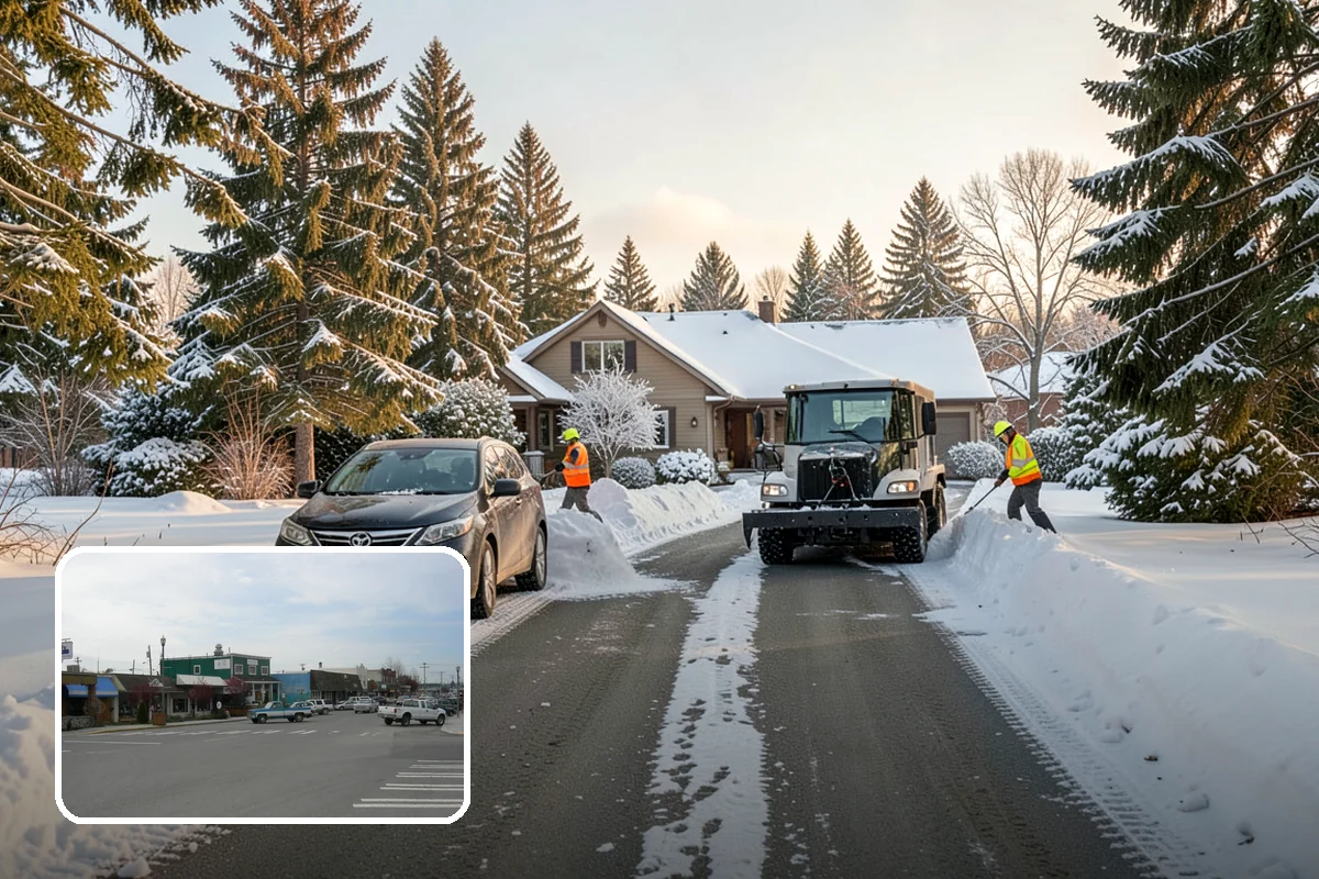 Deicer Restocking in Stanwood, Snohomish County, WA - Prevents mid-storm shortages at entrances and lots