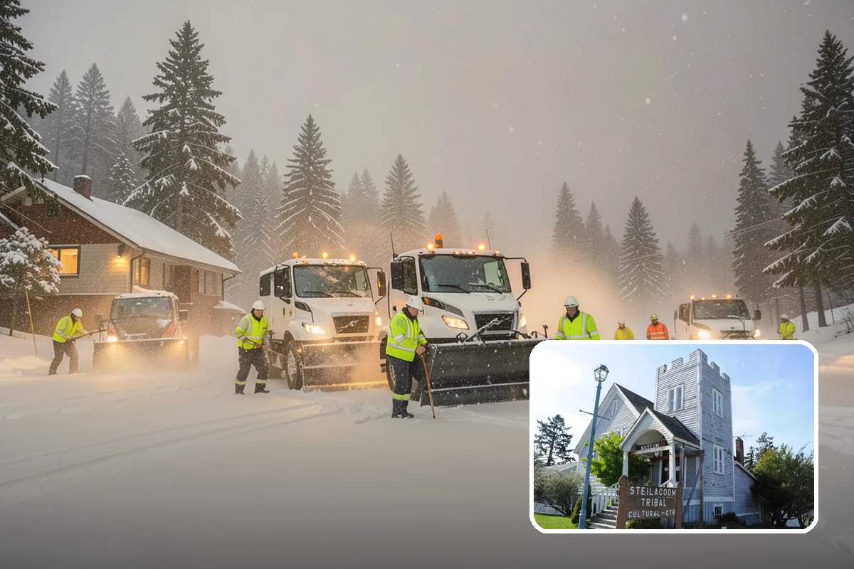 Deicer Restocking in Steilacoom, Pierce County, WA - Prevents mid-storm shortages at entrances and lots