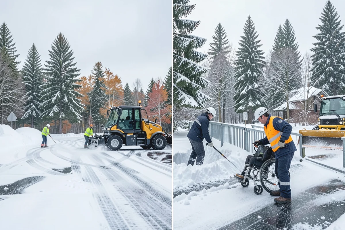 Deicer Restocking in Sumner, Pierce County, WA - Inventory current deicer levels across the property