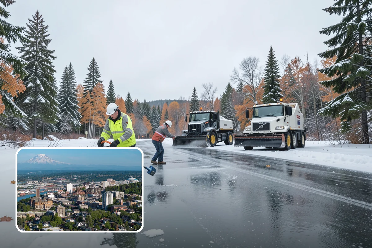 Deicer Restocking in Tacoma, Pierce County, WA - Prevents mid-storm shortages at entrances and lots