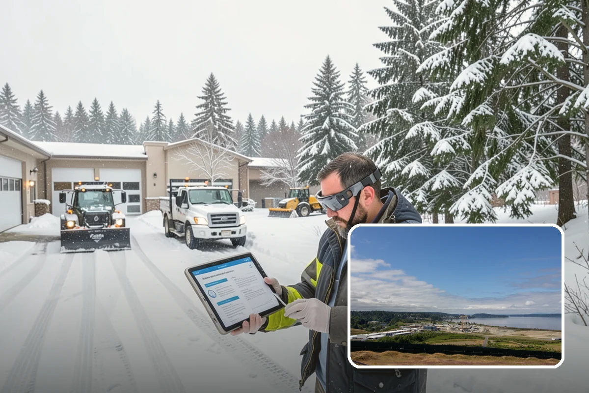 Deicer Restocking in University Place, Pierce County, WA - Prevents mid-storm shortages at entrances and lots