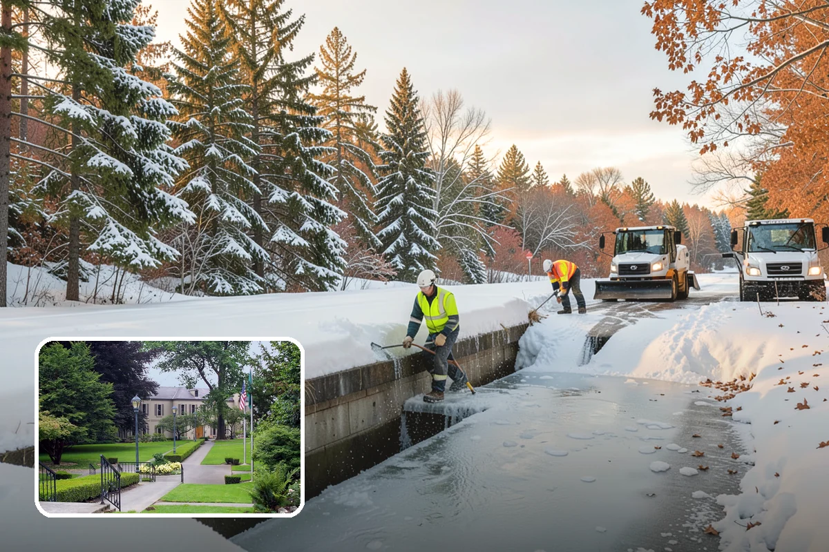 Deicer Restocking in Woodinville, King County, WA - Prevents mid-storm shortages at entrances and lots