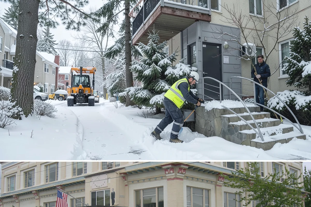 Distribution Center Snow Removal in Anacortes, Skagit County, WA - Peak demand runs December through February when lowland cold snaps ice over yards that stayed wet during the day.