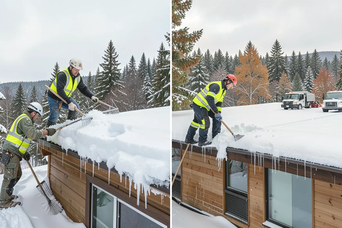 Distribution Center Snow Removal in Black Diamond, King County, WA - Assess yard circulation, dock ramps, and truck grades
