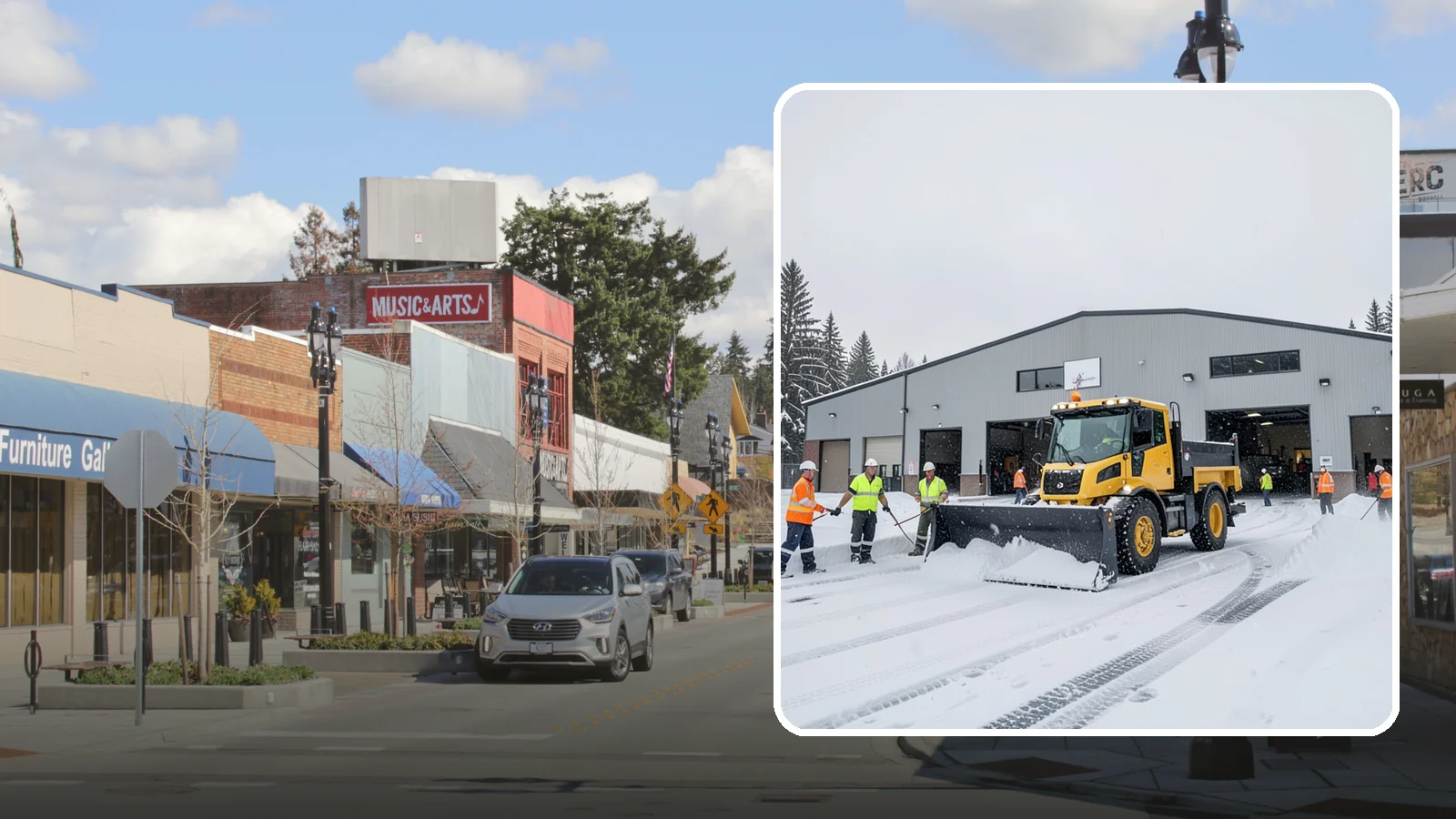 Distribution Center Snow Removal in Bothell, King County, WA - A distribution center that cannot move trucks during a snow event loses money by the hour, so we keep your yards, docks, and...