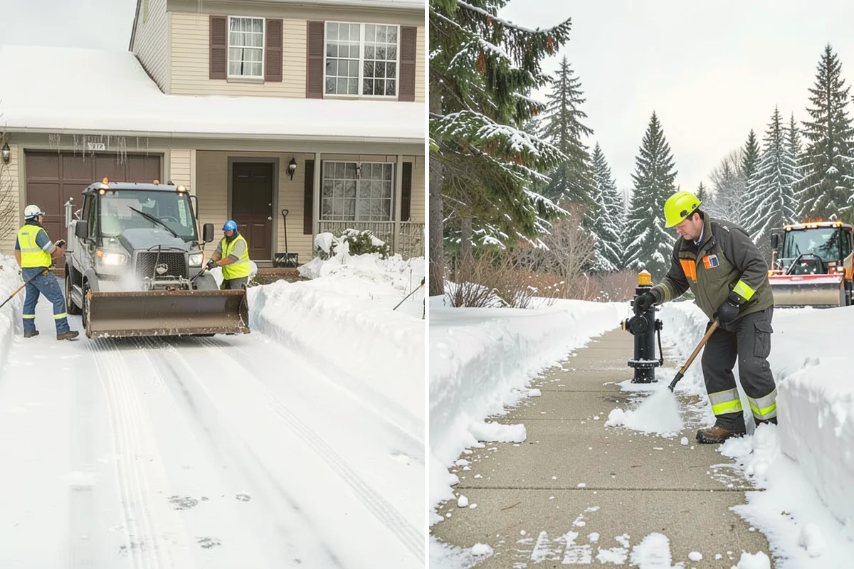 Distribution Center Snow Removal in Brier, Snohomish County, WA - Assess yard circulation, dock ramps, and truck grades