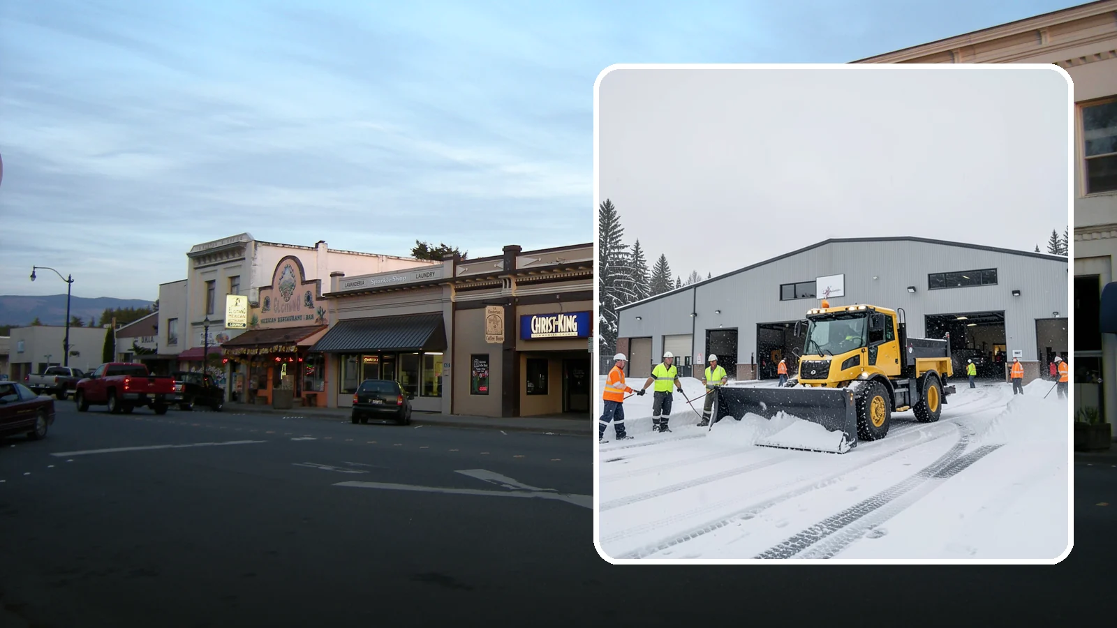 Distribution Center Snow Removal in Burlington, Skagit County, WA - A distribution center that cannot move trucks during a snow event loses money by the hour, so we keep your yards, docks, and...
