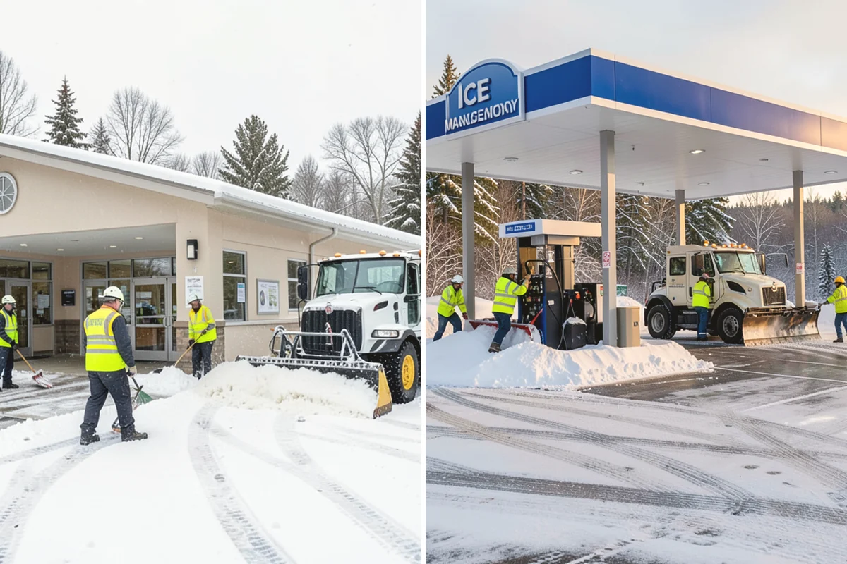 Distribution Center Snow Removal in Carnation, King County, WA - Assess yard circulation, dock ramps, and truck grades