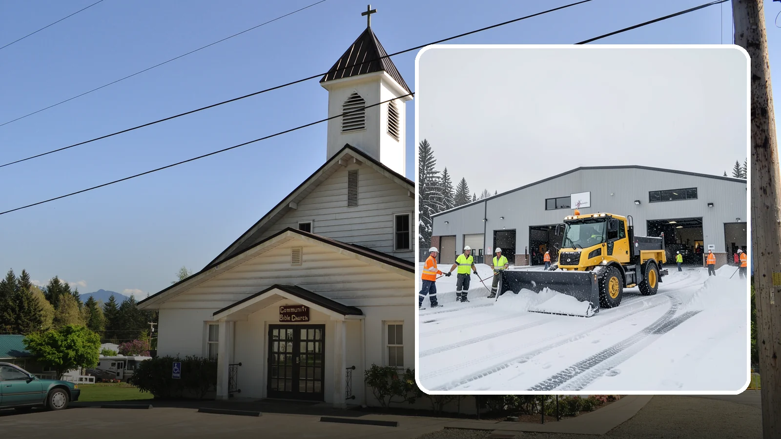 Distribution Center Snow Removal in Concrete, Skagit County, WA - A distribution center that cannot move trucks during a snow event loses money by the hour, so we keep your yards, docks, and...