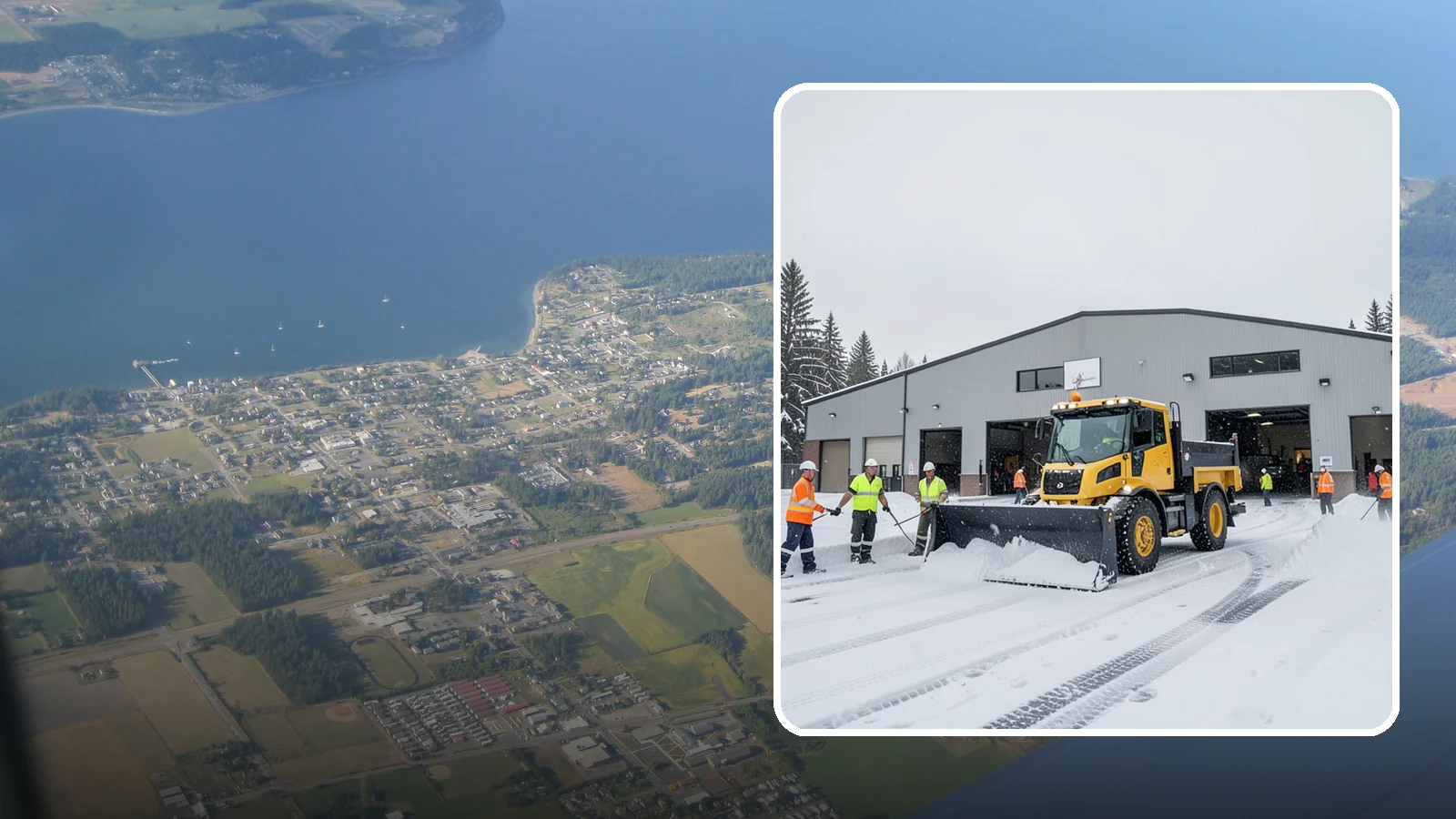 Distribution Center Snow Removal in Coupeville, Island County, WA - A distribution center that cannot move trucks during a snow event loses money by the hour, so we keep your yards, docks, and...