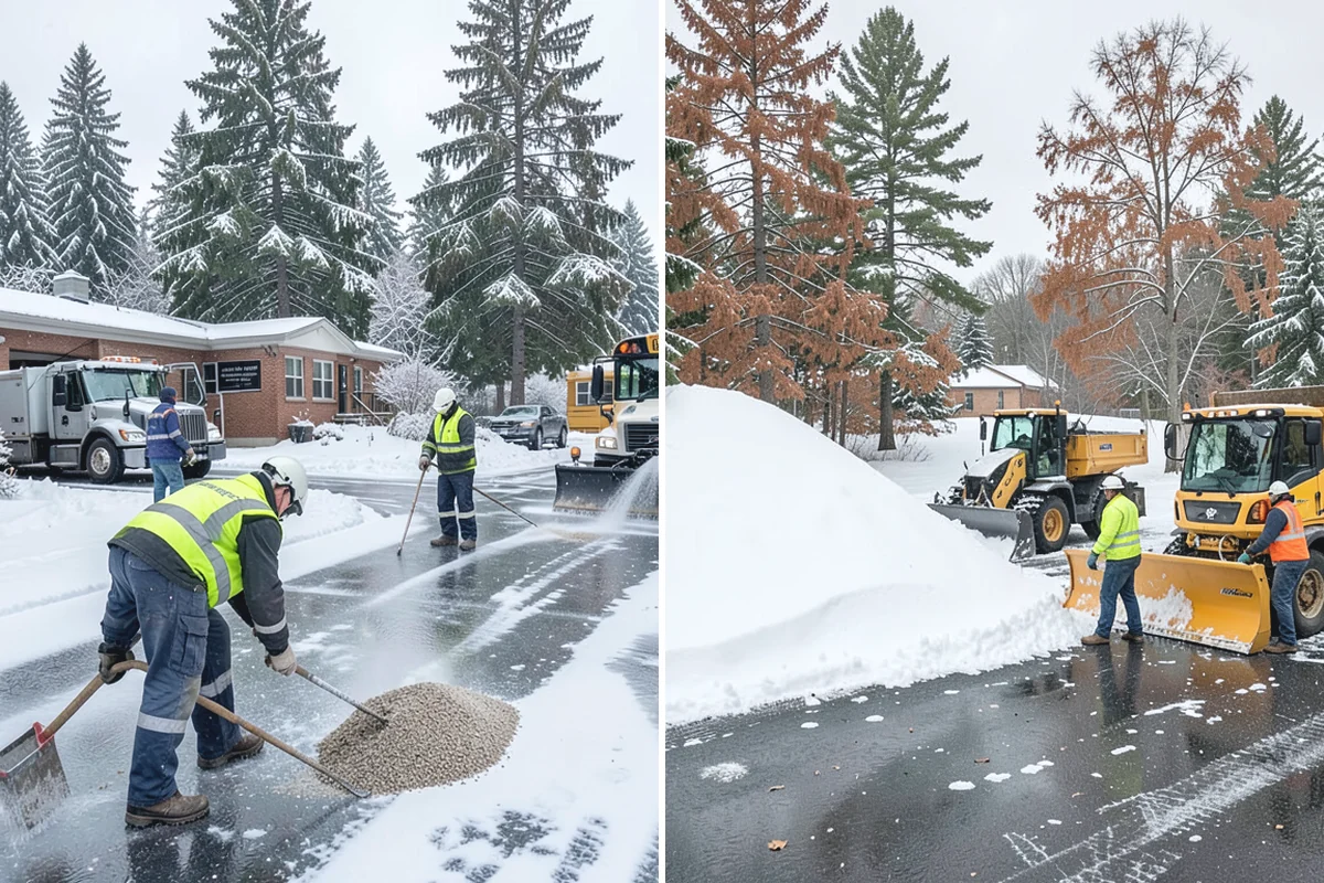 Distribution Center Snow Removal in Darrington, Snohomish County, WA - Assess yard circulation, dock ramps, and truck grades