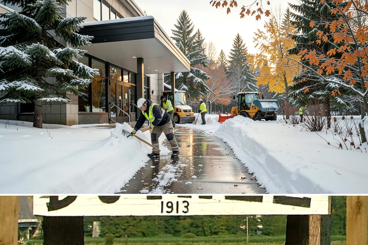 Distribution Center Snow Removal in Duvall, King County, WA - Peak demand runs December through February when lowland cold snaps ice over yards that stayed wet during the day.