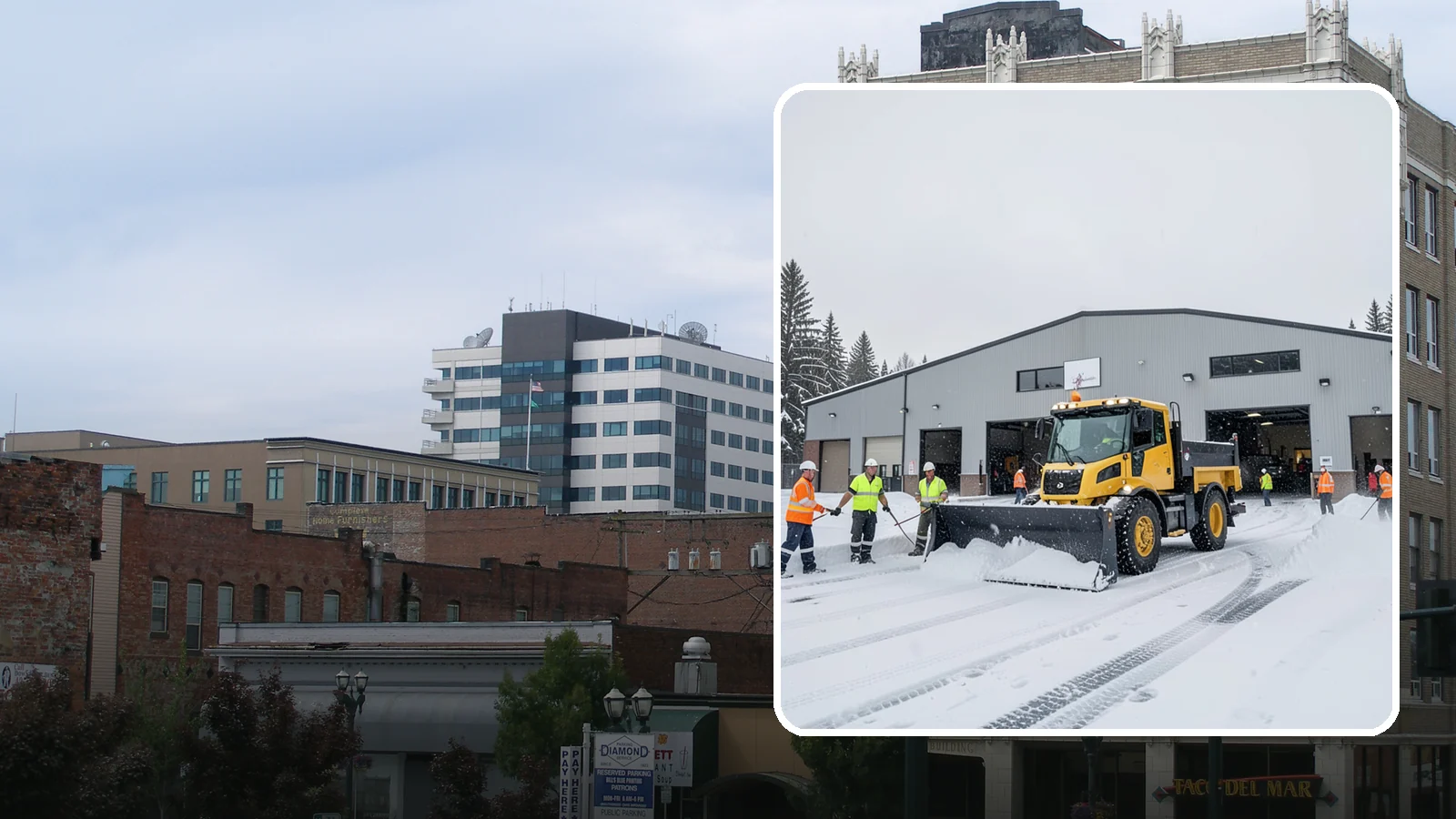 Distribution Center Snow Removal in Everett, Snohomish County, WA - A distribution center that cannot move trucks during a snow event loses money by the hour, so we keep your yards, docks, and...