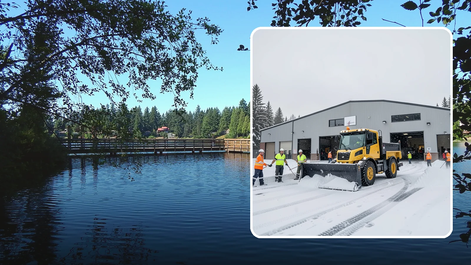 Distribution Center Snow Removal in Federal Way, King County, WA - A distribution center that cannot move trucks during a snow event loses money by the hour, so we keep your yards, docks, and...